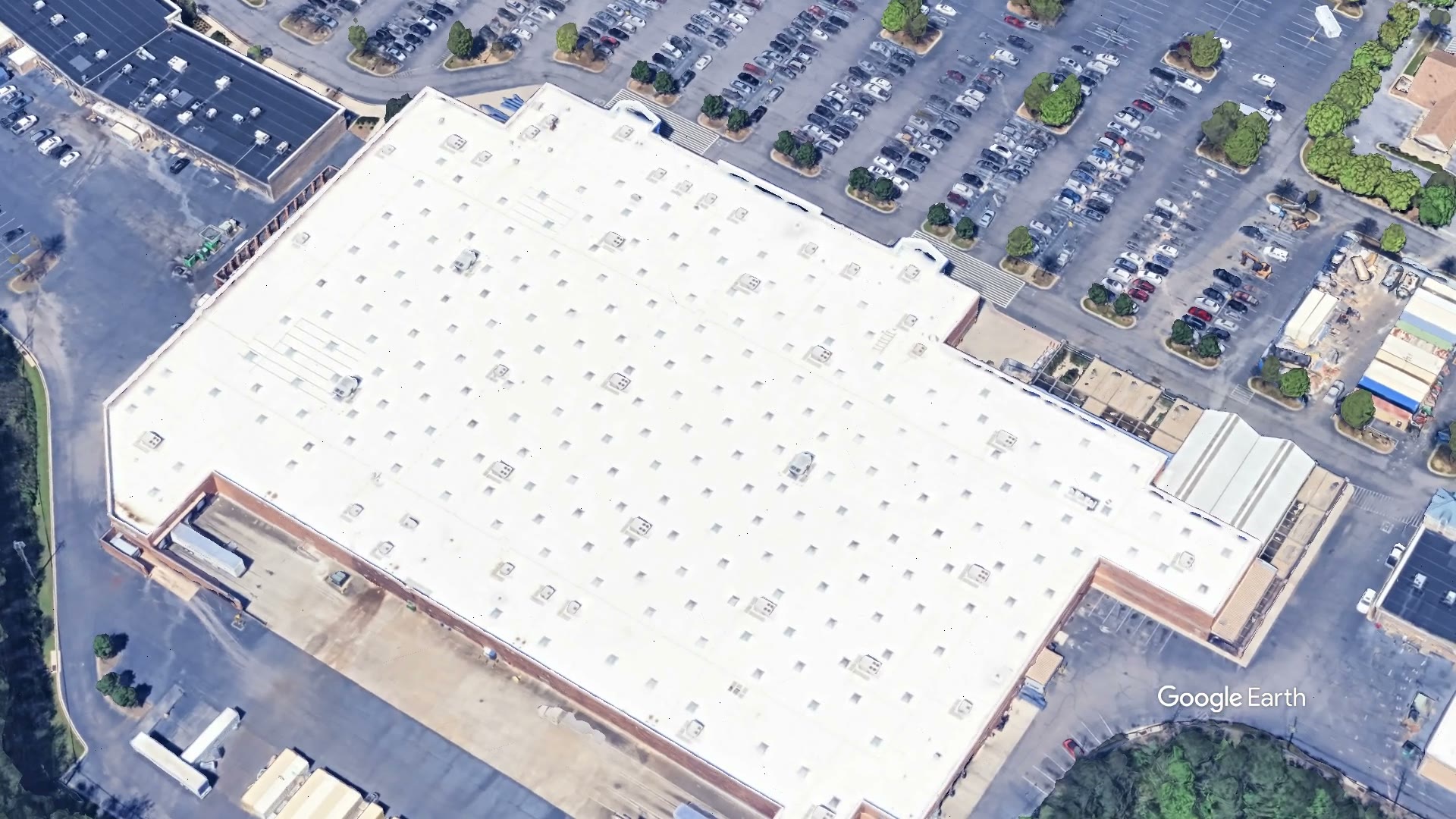Aerial orbit still - Walmart Supercenter — John Hawkins Pkwy